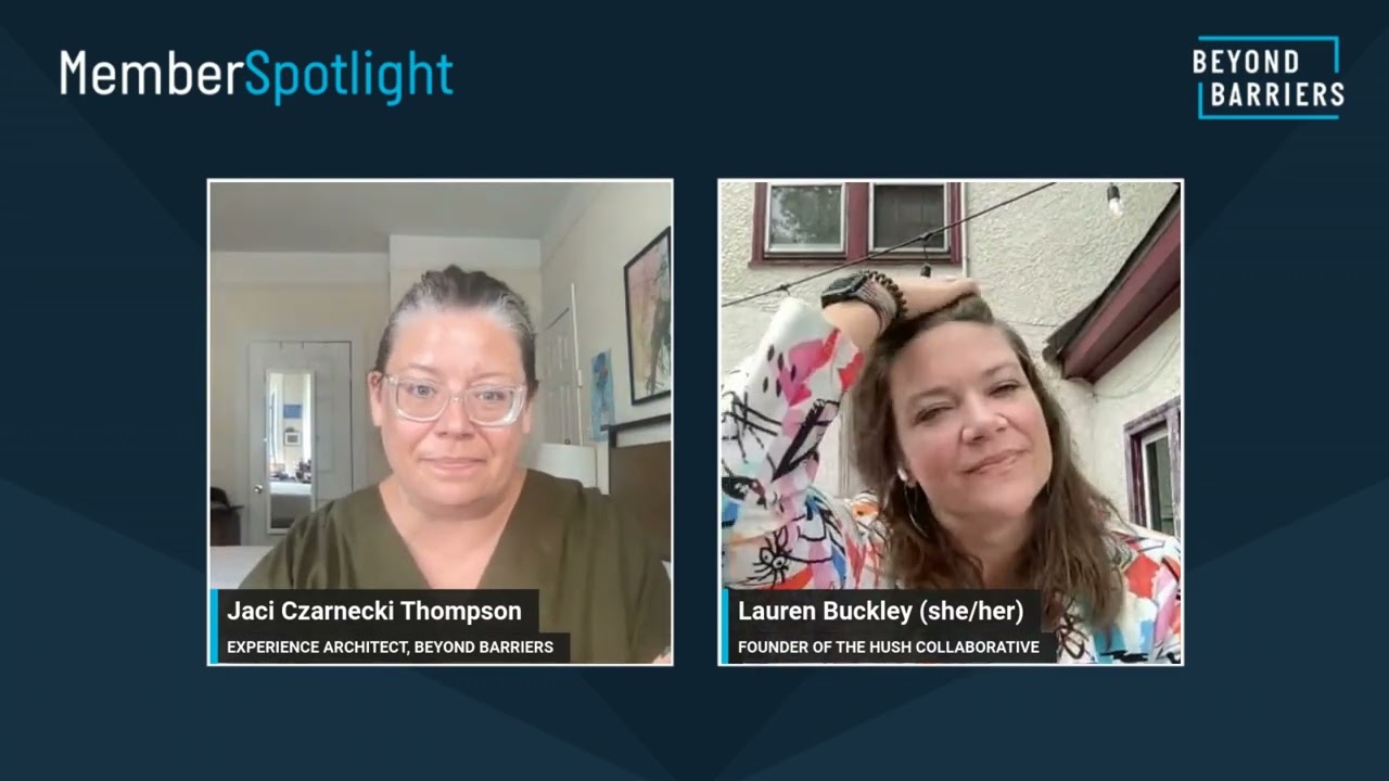 Lauren Buckley on Finding Focus and Career Momentum with Beyond Barriers | Member Spotlight