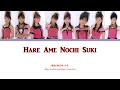 Morning Musume Sakuragumi (モーニング娘。 さくら組) Hare Ame Nochi Suki // Colour Coded Lyrics