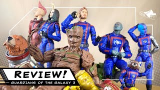 Hasbro GUARDIANS of the GALAXY 3 SPEED Review! | Marvel Legends