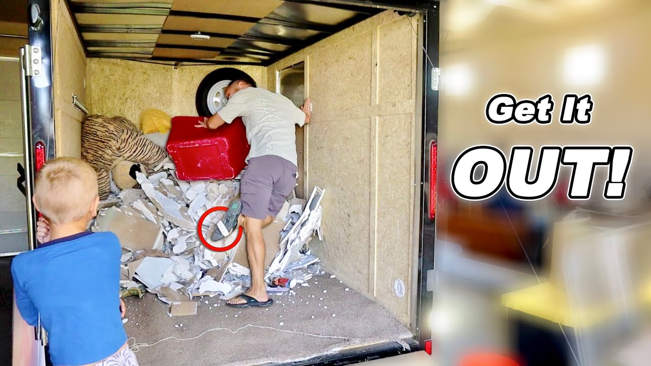 Stepped On A NAIL While Throwing Away Damaged Flood Debris! YouTube