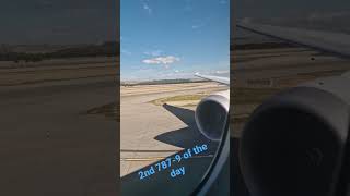 AirEuropa 787-9 Taxiing for Takeoff from Madrid