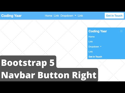 Bootstrap Navbar Button Right