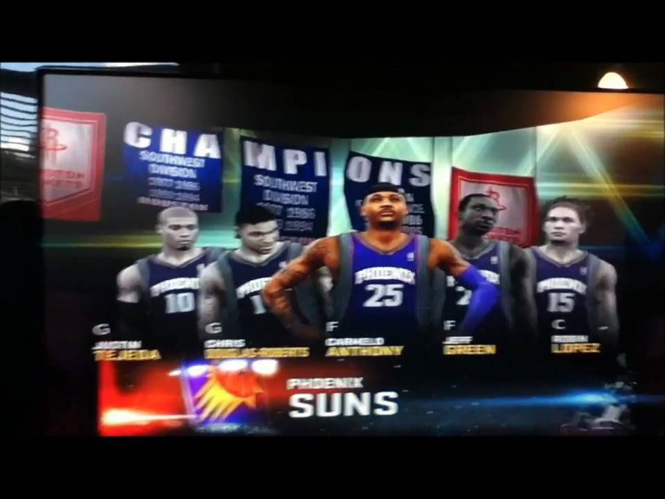 NBA 2k11 My Player Rockets Outlast Suns YouTube