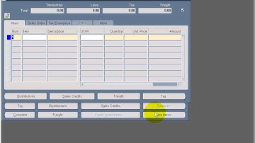 AR01 - Create Invoices