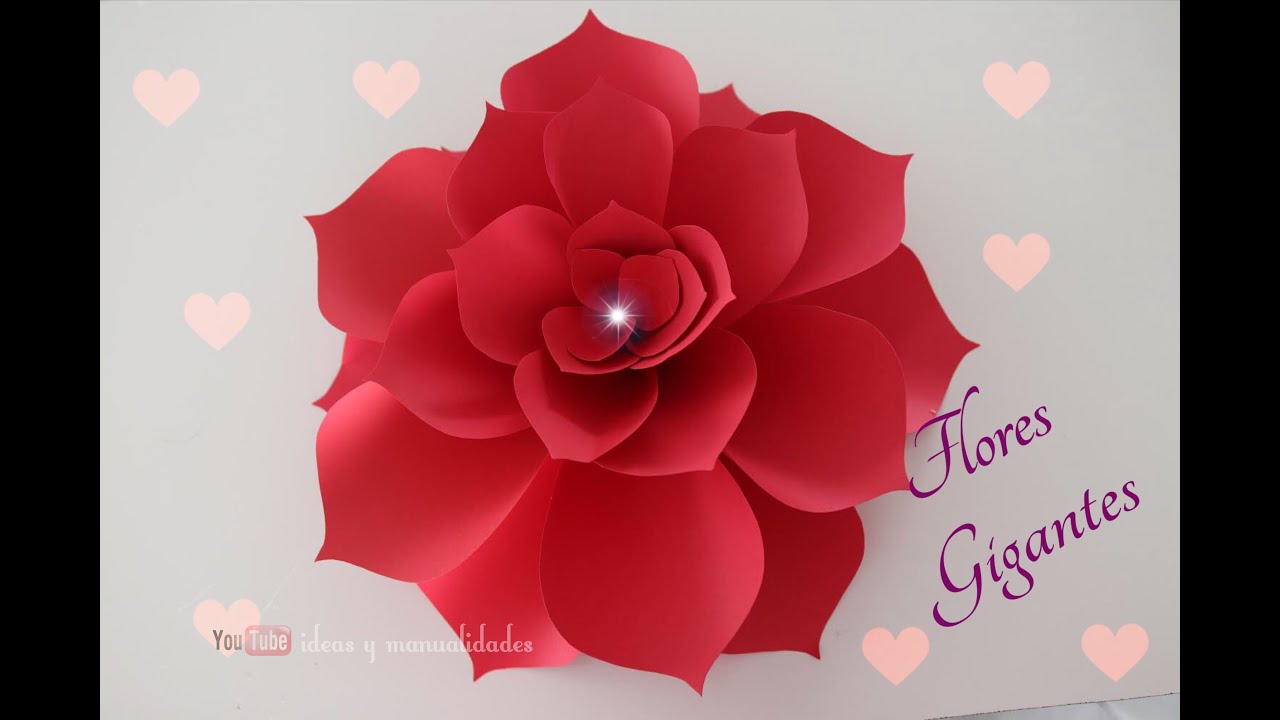 Flores Gigantes de papel 🌺 | flores grandes 🌺 | decoraciones para eventos  - thptnganamst.edu.vn