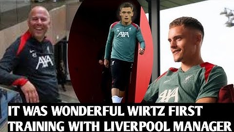 🔥Florian Wirtz: Liverpool's New Signing✅ Trains Under Arne Slot🔥