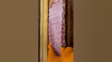 BBQ Tip | Removing Membrane From Ribs | #Shorts