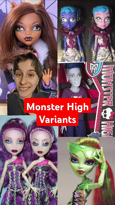 interesting Monster High Variants! #monsterhigh #Variants #raredolls