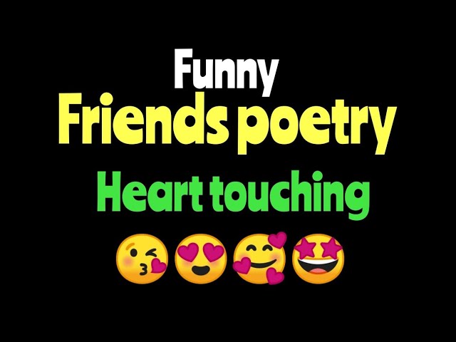 Dear Best Friend Whatsapp Status / Funny Friendship Status / Dosti Poetry  Hindi/Friends Shayari Urdu - Youtube