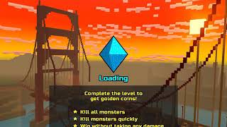 Pixel Gun 3D Campaign Pixelated World Level 5 Bridge