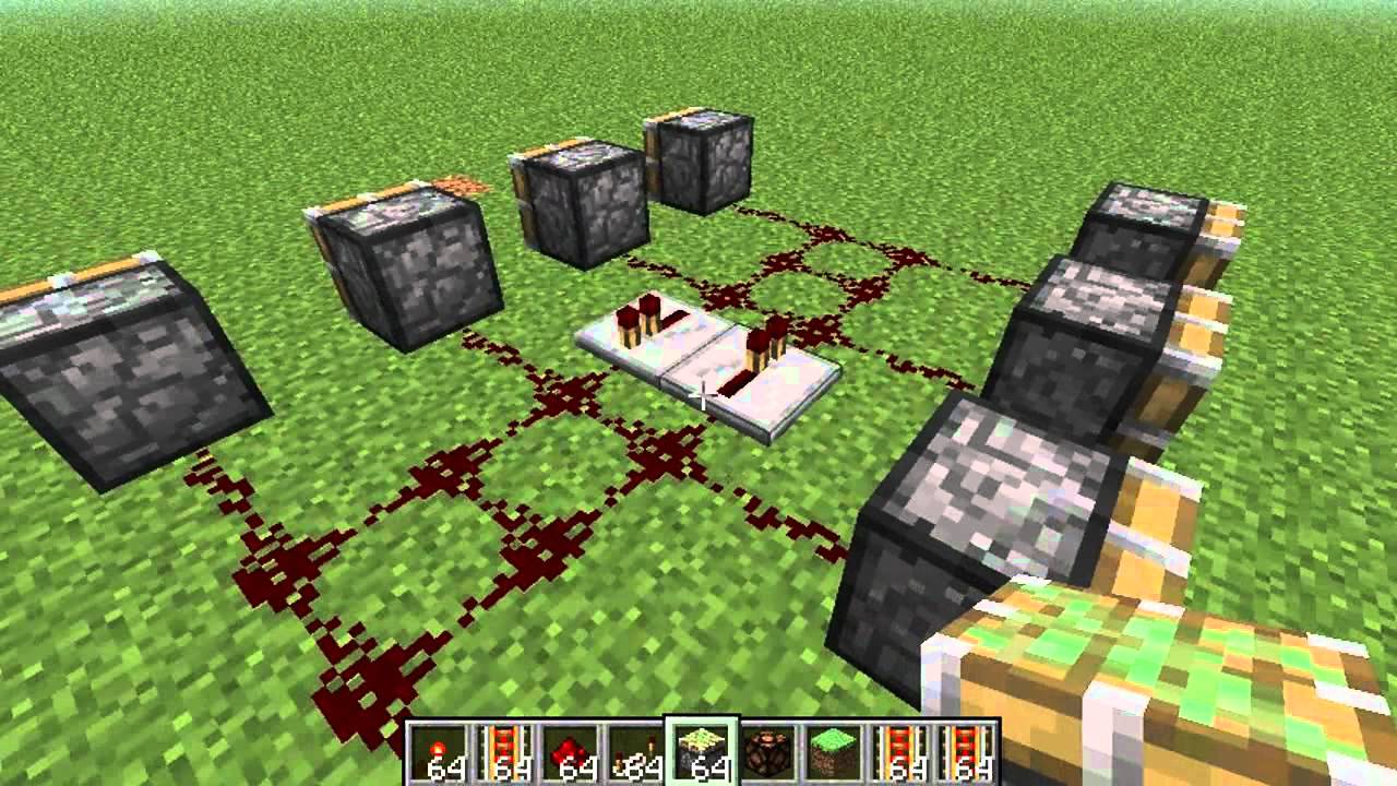Minecraft Piston/Duplication Glitch YouTube
