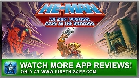 He-Man: The Most Powerful Game In The Universe iPhone App