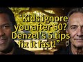 After 60, Regain Control When Kids Ignore You – 5 Respect Tips from Denzel Washington!