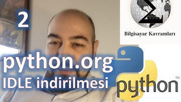 PYTHONv3: Video 2 :  İndirilmesi