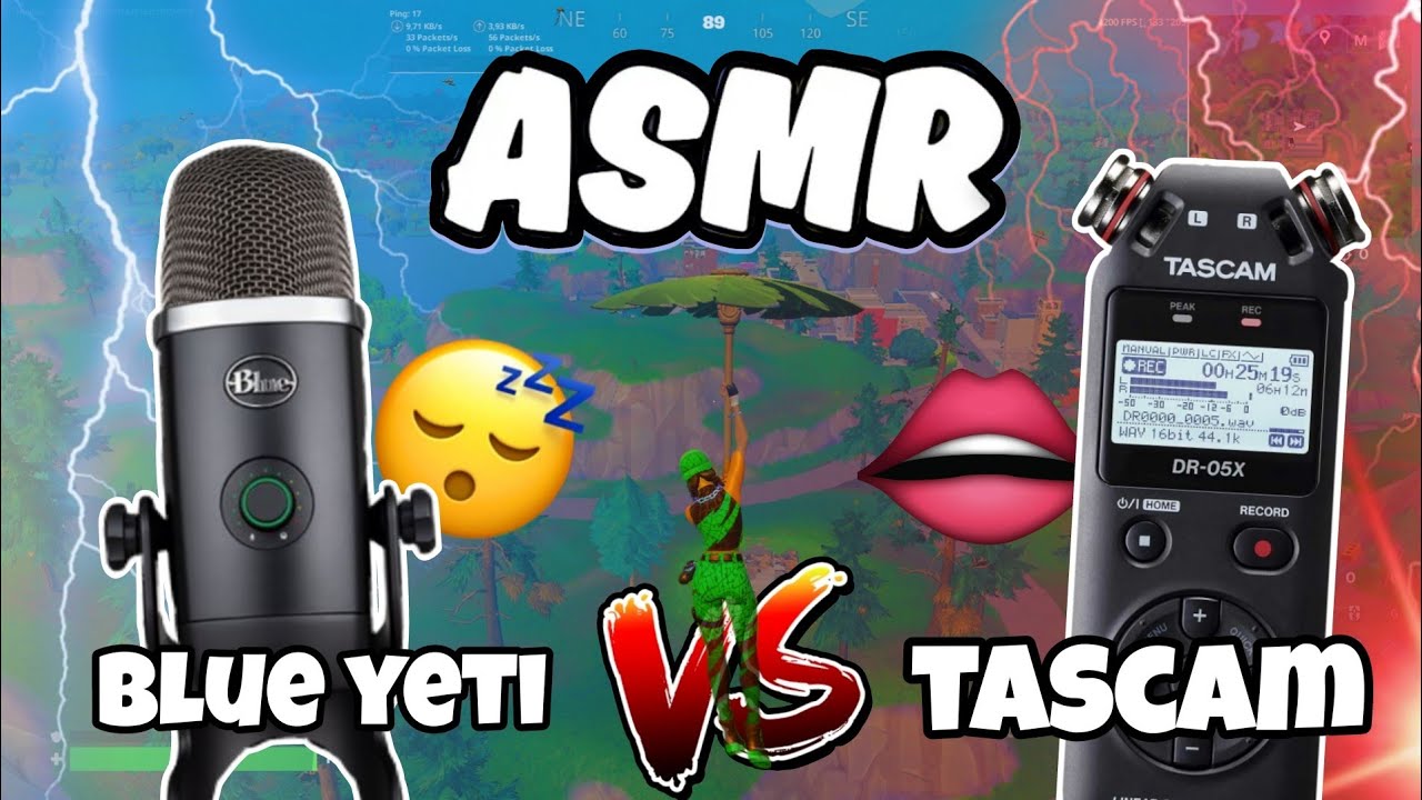 ASMR Français • BLUE YETI X VS TASCAM DR-05 ! 😴💤 (quel micro sera le plus relaxant ?) #2