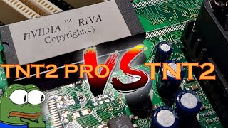 Riva TNT2 PRO vs. TNT2, 3DMark 99 & 2000