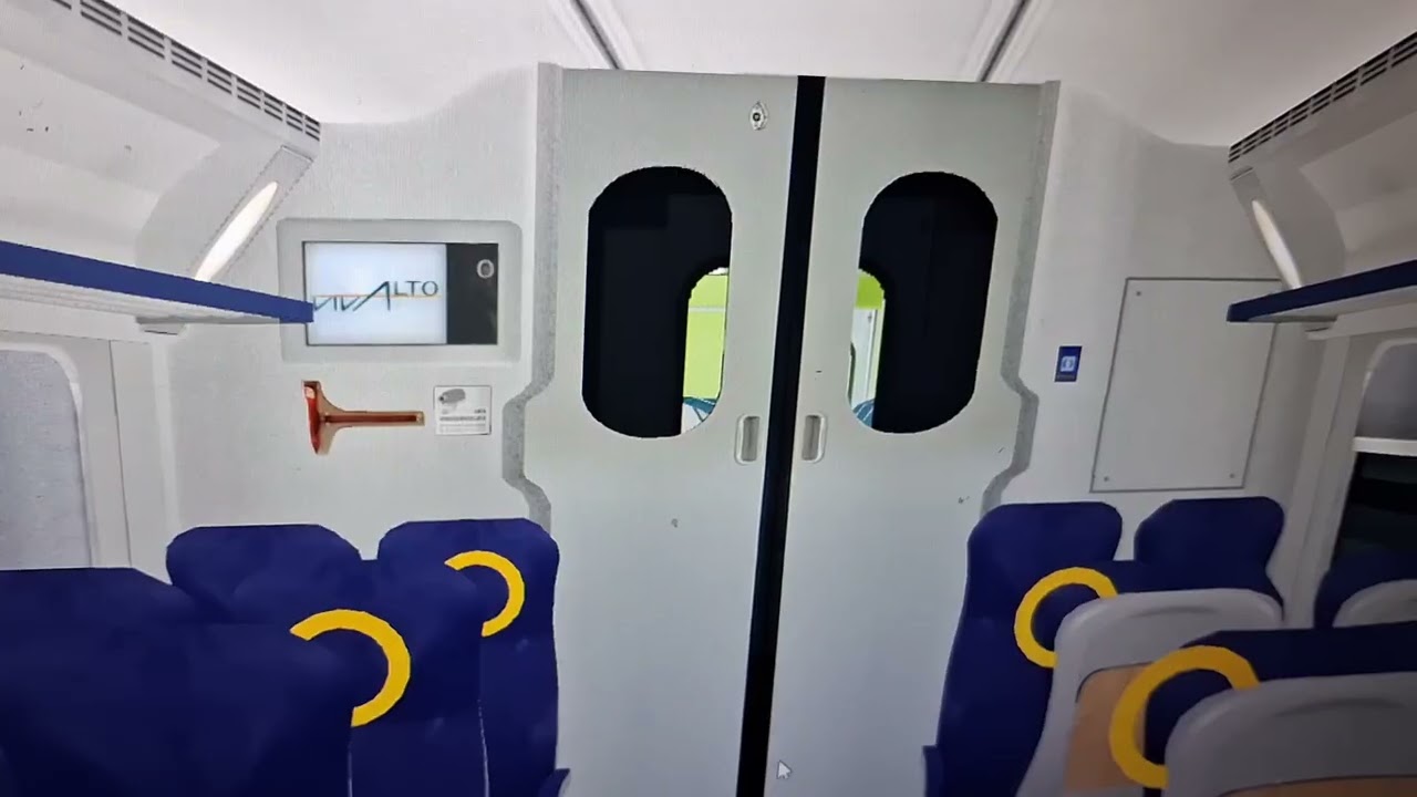 Viaggio da Formia-Gaeta - Roma Termini con l'ale 582 Vivalto