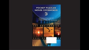 Book: Pocket Puzzles - Movie Codewords 3