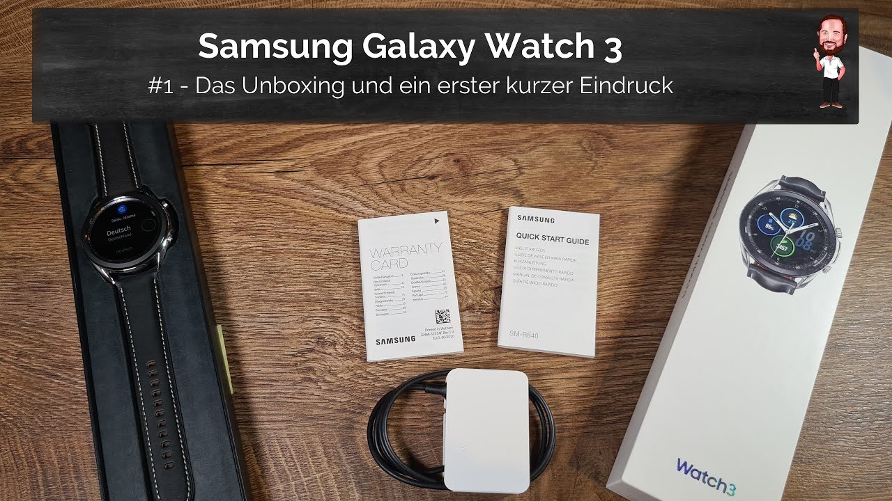 Unboxing Samsung Galaxy Watch 3 