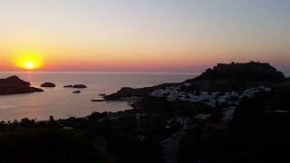 Sunrise In Lindos