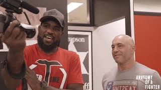 (All-Access) Behind the Scenes of the Joe Rogan MMA Show #65 with Corey Anderson