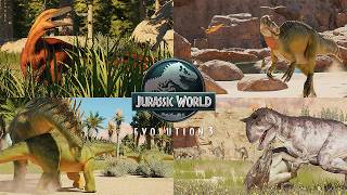 South America In the Cretaceous [4k] | Jurassic World Evolution 3