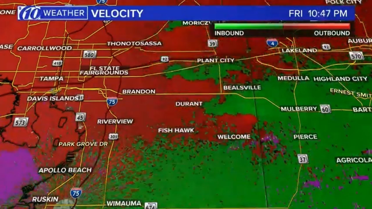 Tornado watch issued for Tampa Bay area due to Tropical Storm Nestor