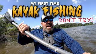 My First Time!! KAYAK FISHING by Typical Outdoors 200 views 2 years ago 13 minutes, 10 seconds