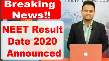 Breaking News || NEET Result Date 2020 Announced || NEET 2020 Result Date Latest News #neet2020