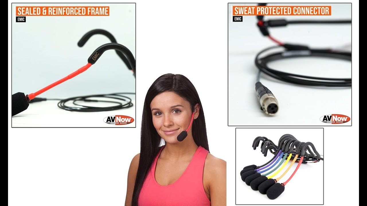 Shure BLX System with EMic Fitness Headset Microphone — AV Now