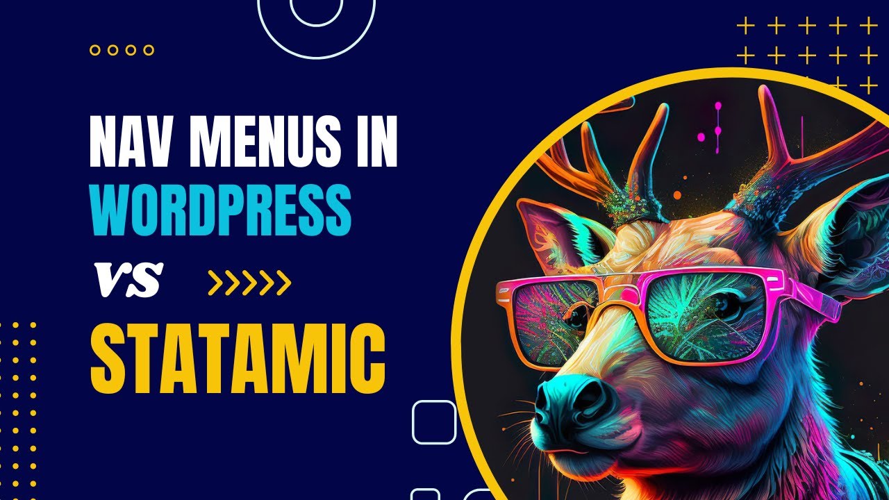 Navigation Menus in WordPress vs. Statamic - YouTube