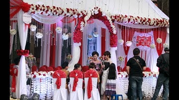 Bán phông rèm, bạt rạp, bàn ghế đám cưới đẹp chuyên nghiệp