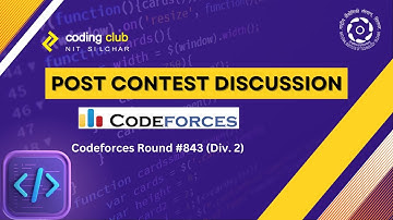 Codeforces Round #843 (Div.2) | A1,A2,B,C,D