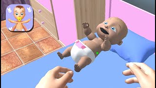 Virtual Mother Simulator 3D: Real Baby Simulator Games -  Gameplay Walkthrough #2 screenshot 5