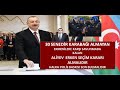 ALİYEV SEÇİME GİTMELİ