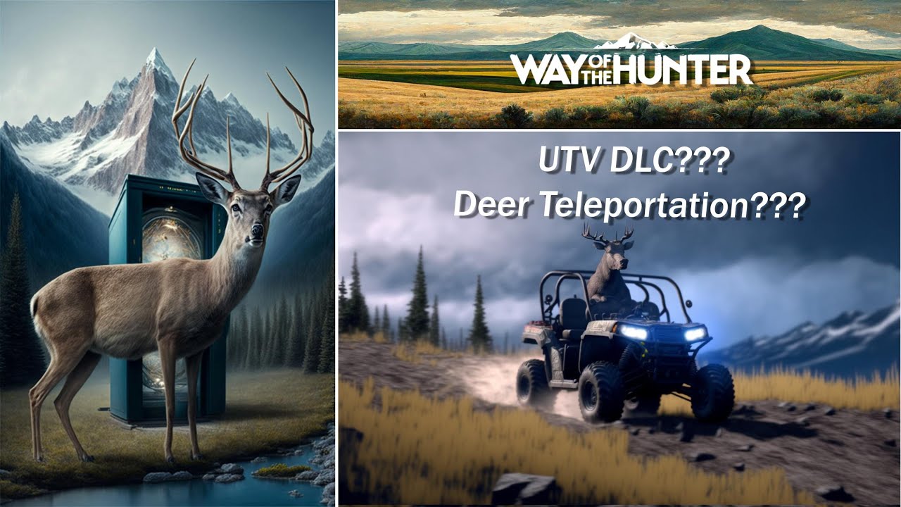 free UTV DLC incoming? and Deer teleportation! Way of the Hunter