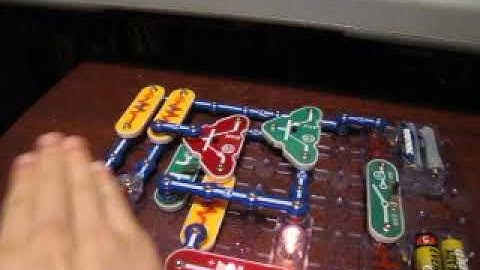 Snap Circuits Classic | Project 285: Mail Notifying Electronic Lamp