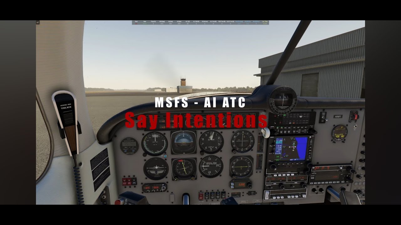 MSFS - Say Intentions Live Stream 100 Sub Challenge - YouTube