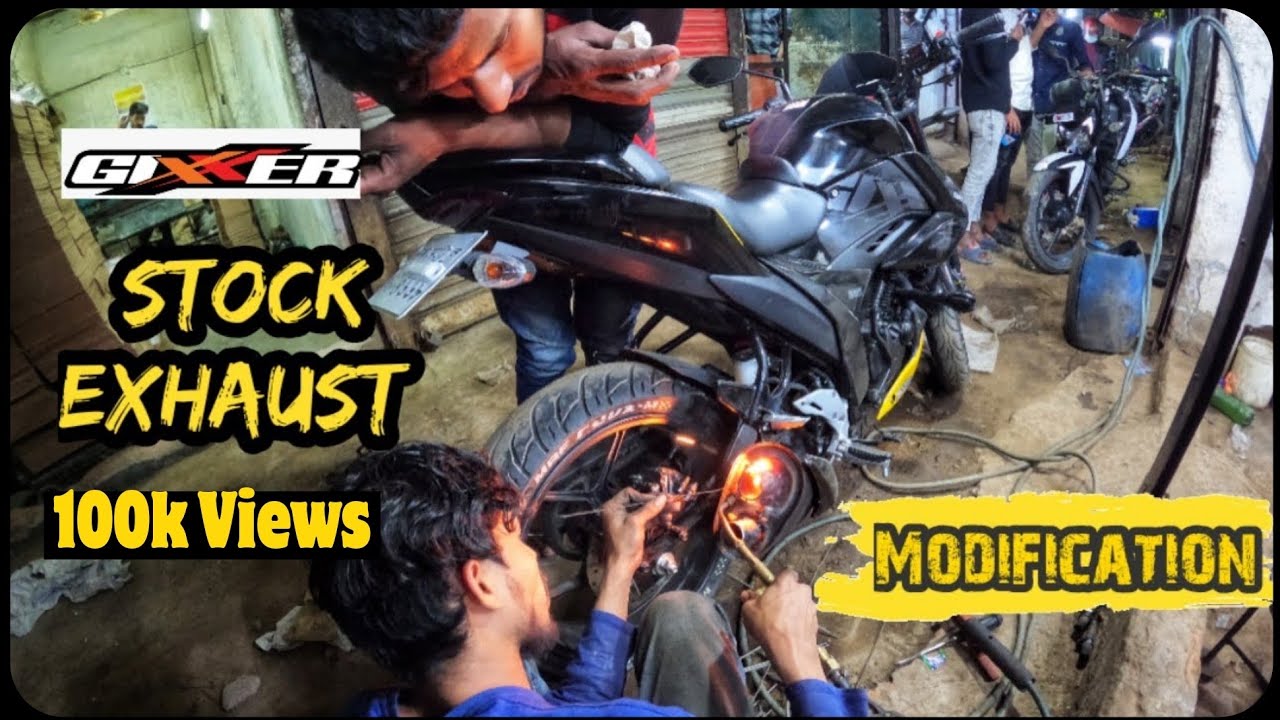 gixxer 250 exhaust