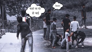 Water Balloon Throwing Prank Pant Dropping In Public