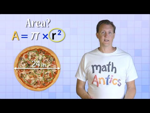 Video: How To Calculate The Circumference And Area Of a Circle