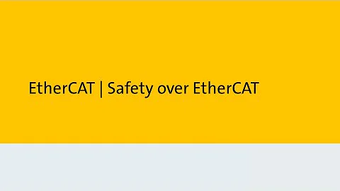 Safety over EtherCAT - in 2 minutes (subtitles)