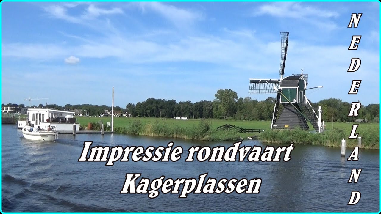 Nederland/Zuid Holland - Rondvaart Kagerplassen