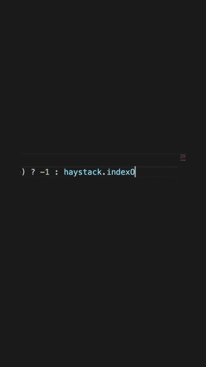 LeetCode 28 Solution: Find the Index of the First Occurrence in a ... image.