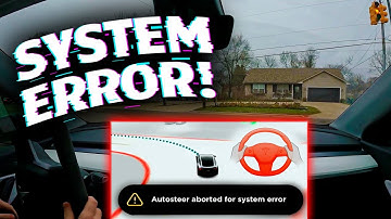 Tesla FSD Beta Drives GREAT Until This System Error | Update 10.6.1 2021.36.8.10