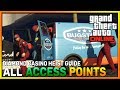 GTA 5 casino heist all entrances and exits - YouTube