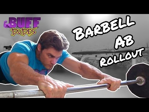 How to : Barbell Ab Rollout - Abs Roller Exercise