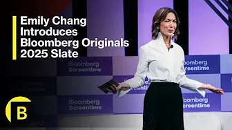 Emily Chang Introduces Bloomberg Originals 2025 Slate