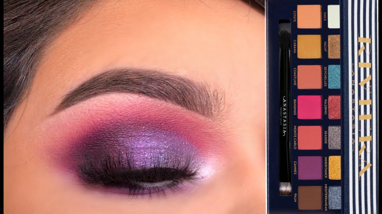 ANASTASIA BEVERLY HILLS RIVIERA PALETTE REVIEW & DEMO - YouTube