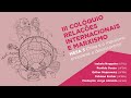 China e o marxismo: encontros e desencontros | III Colóquio Relações Internacionais e Marxismo